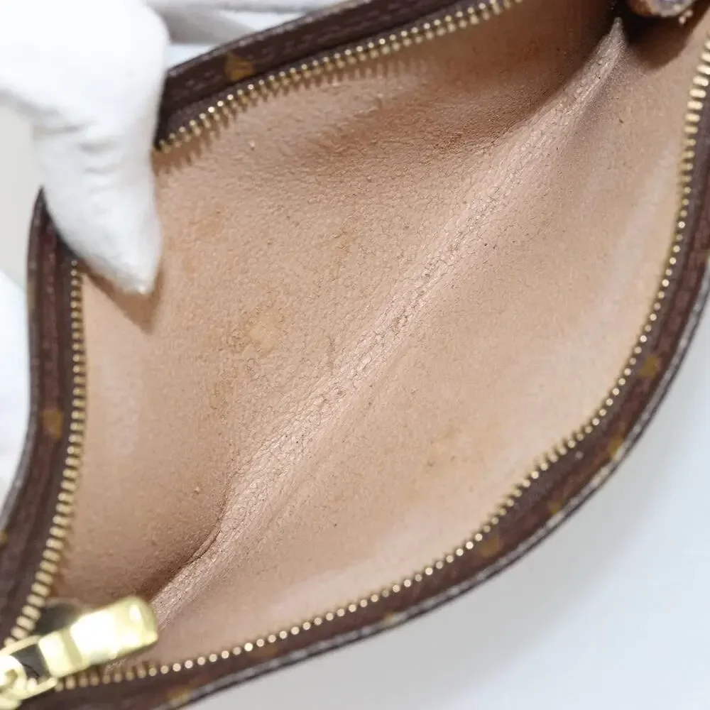 Louis Vuitton Monogram Bucket GM Accessory Pouch Brown